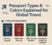 Passport Colors & Types